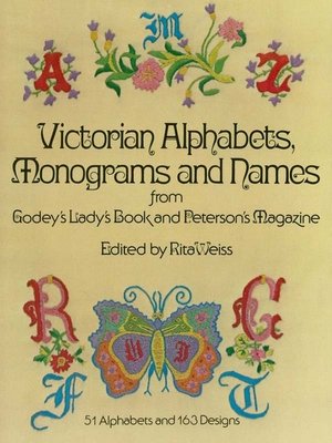 cover image of Victorian Alphabets, Monograms and Names for Needleworkers